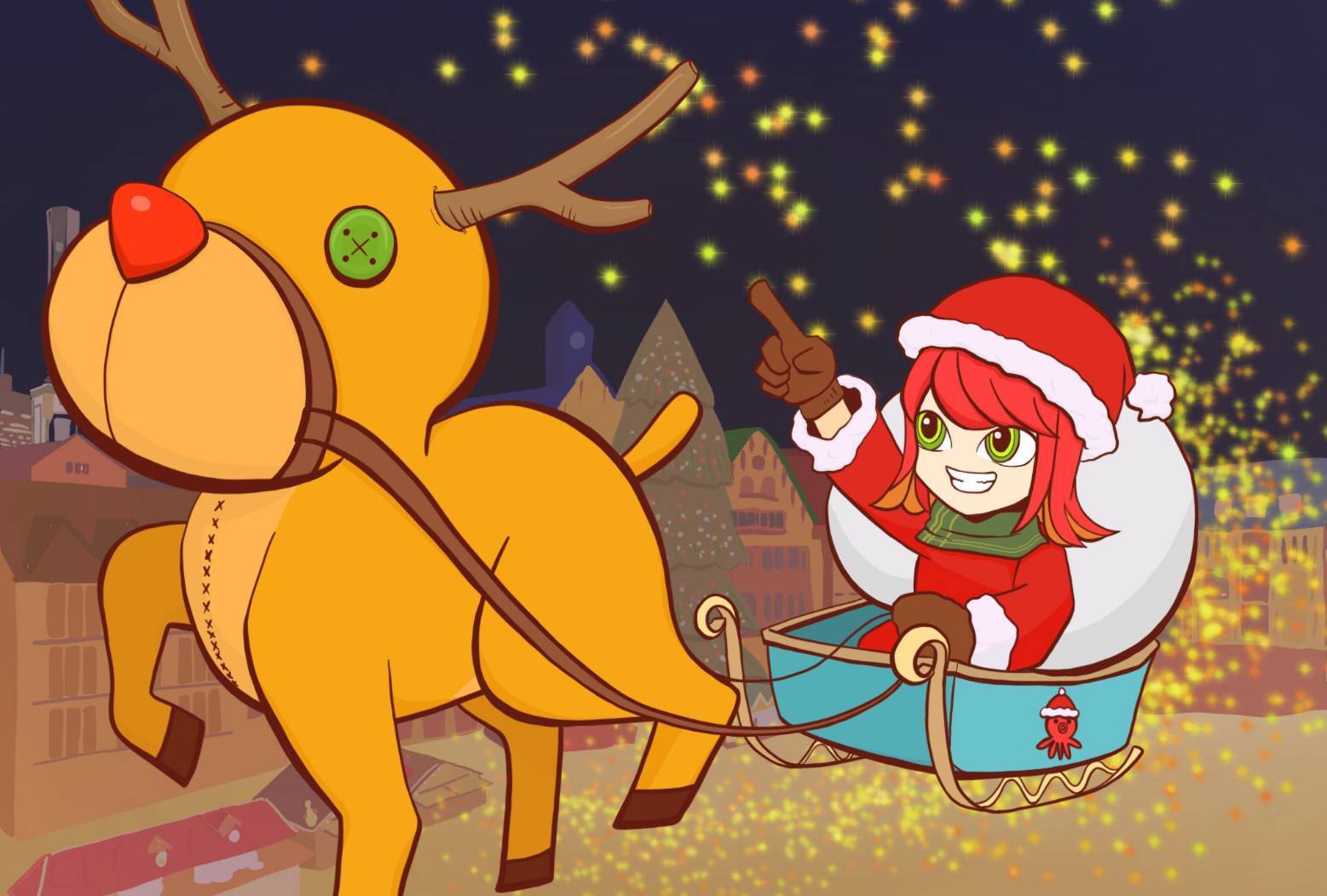 クリスマスの少女